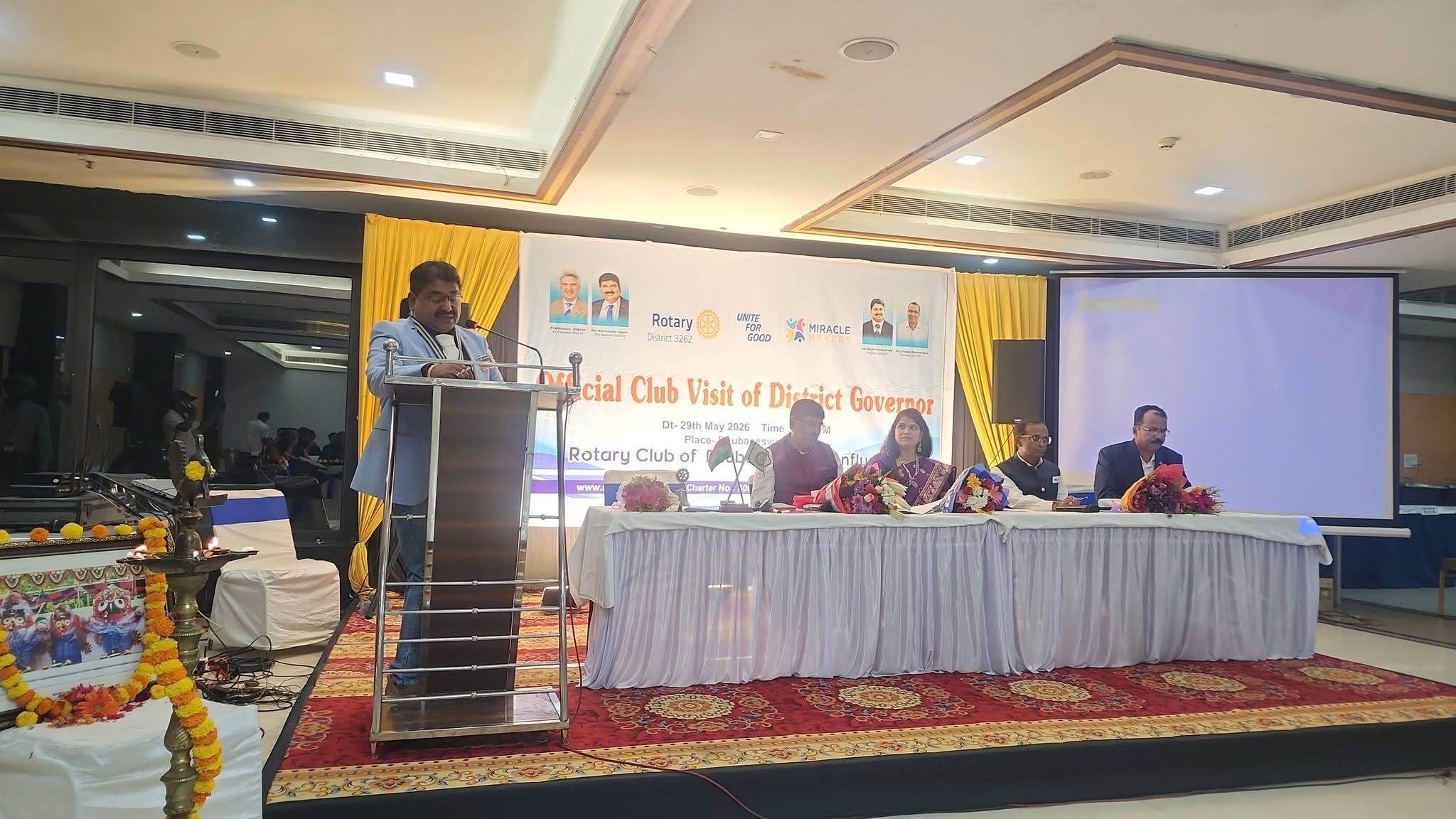 District Governor official visit to RCB Confluence