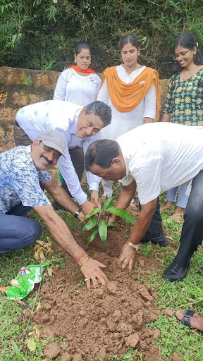 Tree plantation programme in Bhubaneswar